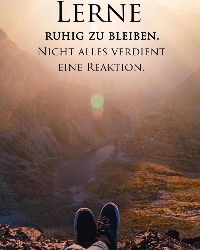 Nicht alles verdient eine Reaktion. Soheila