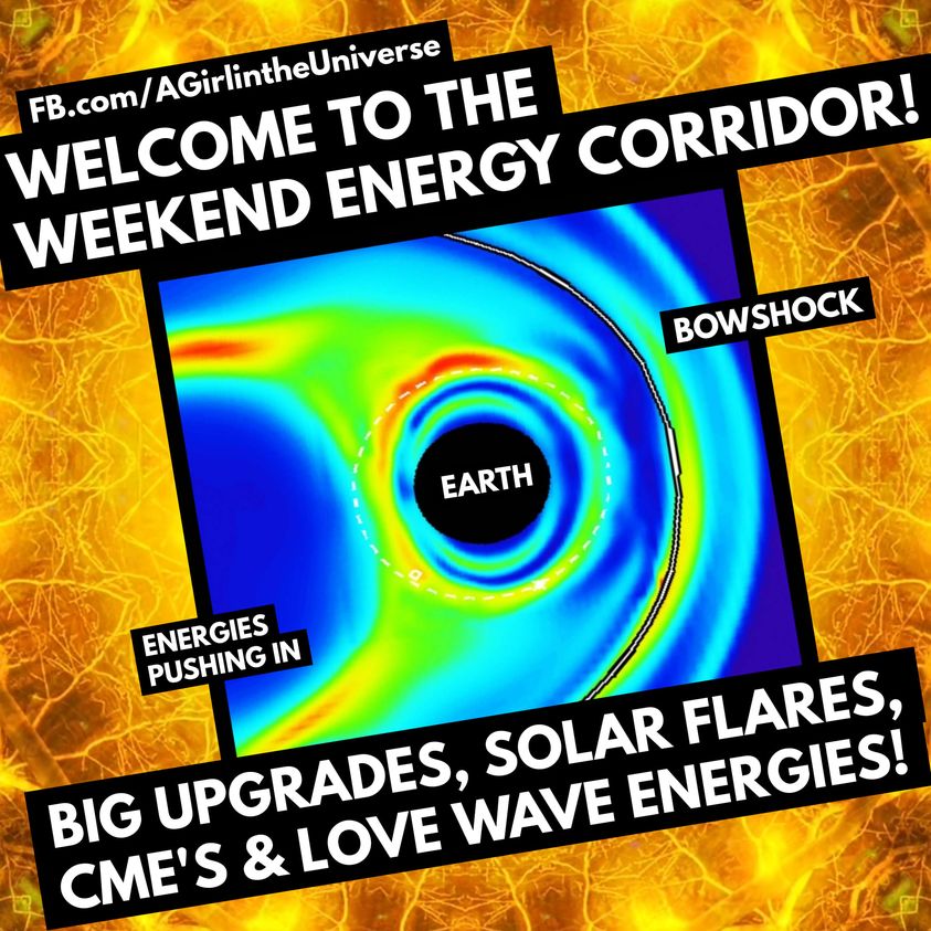 Der Wochenend-Energie-Korridor ist da … Die Liebes-Wellen-Wogen auch ,-) Sherri Smith