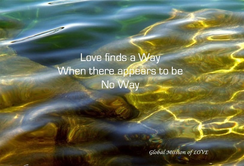 Die Liebe findet immer einen Weg. Nicky Hamid