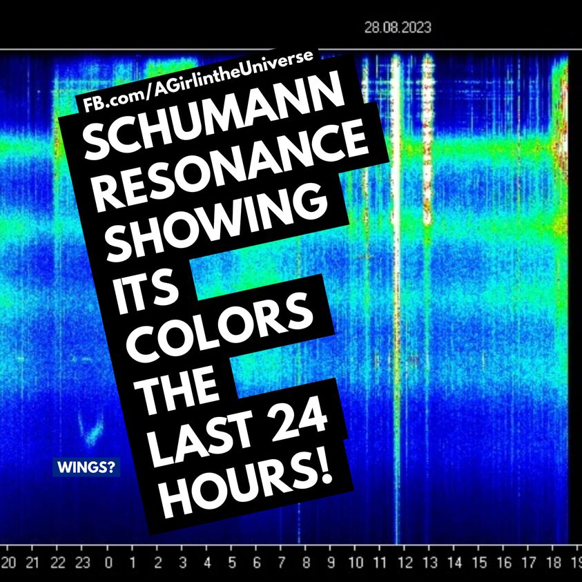 Die Schumann-Resonanz-Frequenz stieg über Nacht – und steigt heute im Laufe des Tages weiter – an, und es wird noch mehr davon erwartet. Sherri Smith