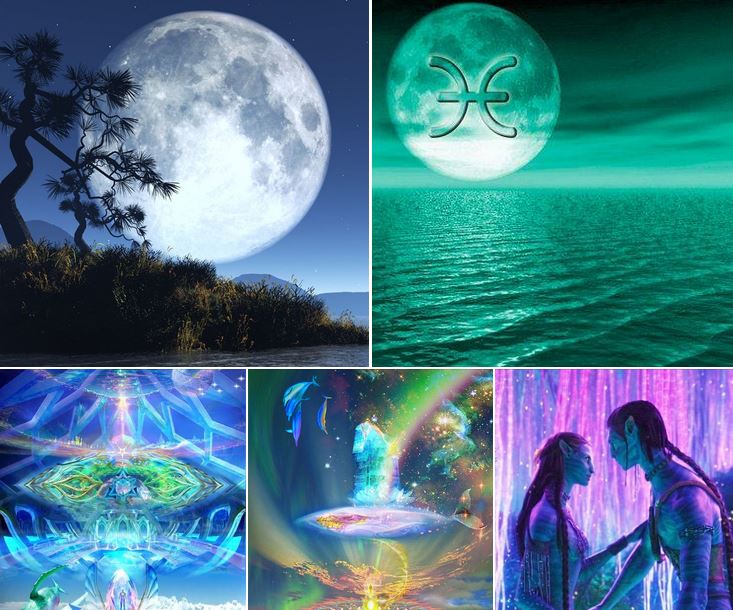 Vollmond.  Blauer Mond. Supermond.  Mach dich stark! Celia Fenn