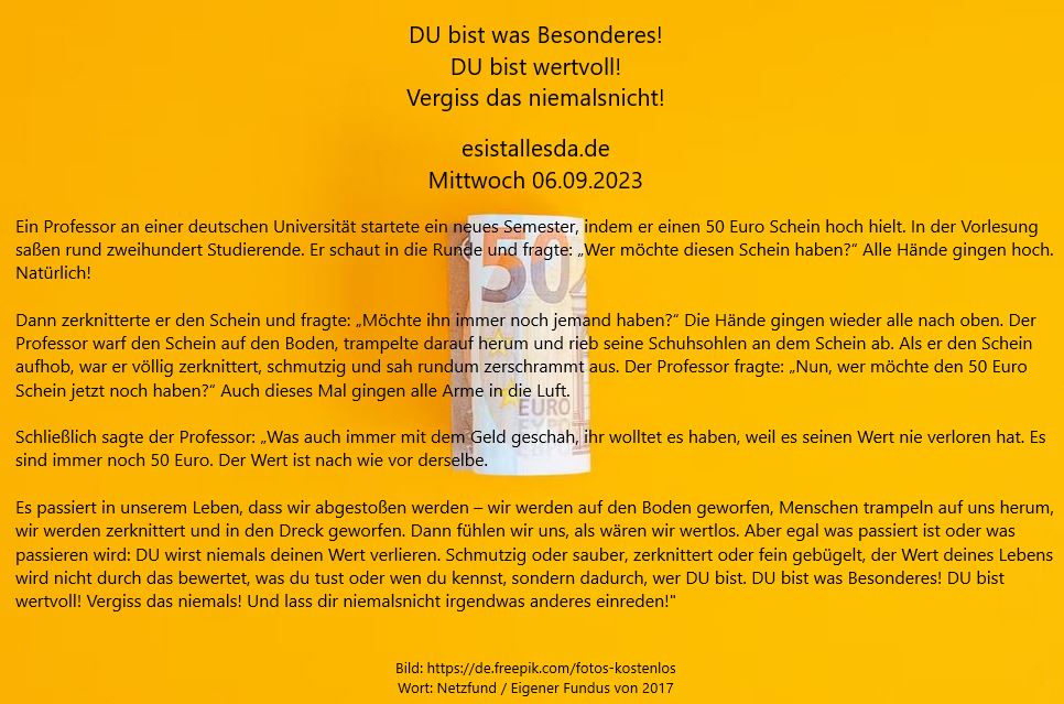 Göttliche Inszenierung.