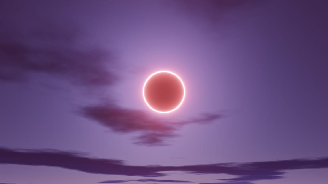Ringförmige Sonnenfinsternis 2023: „Feuerring“ zeigt sich am Himmel