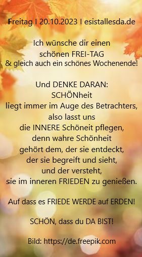 Meine Ergänzung, zum: Ein LICHT in der Dunkelheit. Roswitha/esistallesda.de