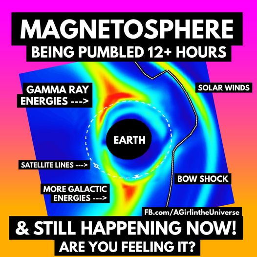 Massive Energien trafen über Nacht auf den Planeten und setzen sich auch weiterhin so fort. Sherri Smith