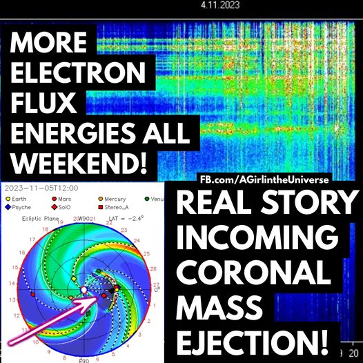 Die Schumann-Resonanz-Aufzeichnung zeigt sich heute in allen Farben, während die Flux-(Licht-Leistungs-)Energien im Akutmodus/in Alarmbereitschaft sind. Sherri Smith
