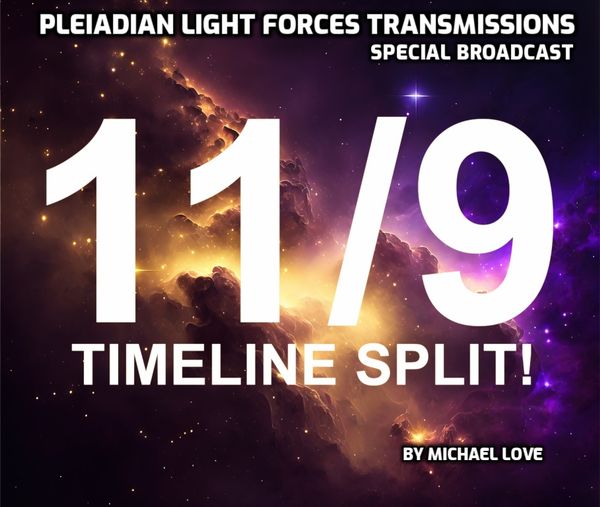 **11/9 Zeitlinien-Trennung – Pleiadische Licht-Kräfte-Übertragung**Von Michael Love**06.11.2023