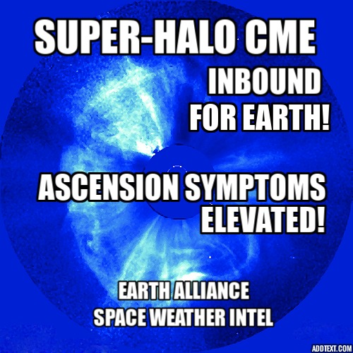***Super Halo CME* im Anflug! – Macht euch auf das Licht gefasst!***Raumfahrt-Wetterinformationen der Erdallianz***Von Michael Love 05.11.2023