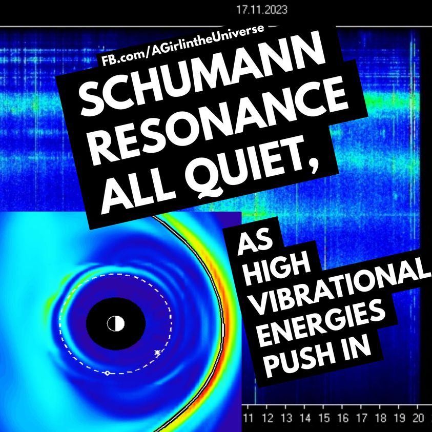 Mächtige Energien strömen herein, doch die Schumann-Resonanz-Aufzeichnung zeigt keine Auffälligkeiten. Sherri Smith