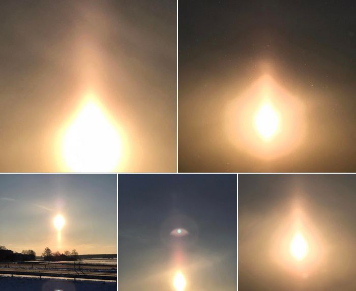 Sonnenportal über Uppsala. Pars Kutay
