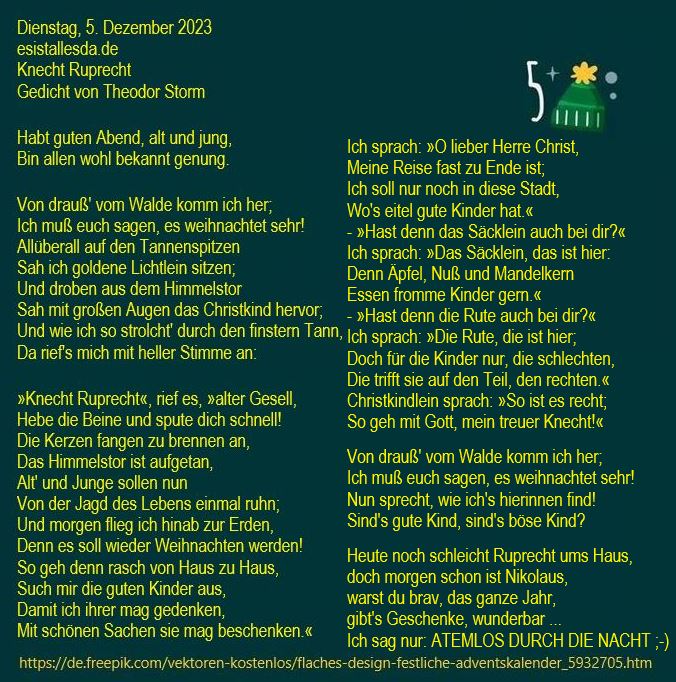 Es Ist Alles Da ... 