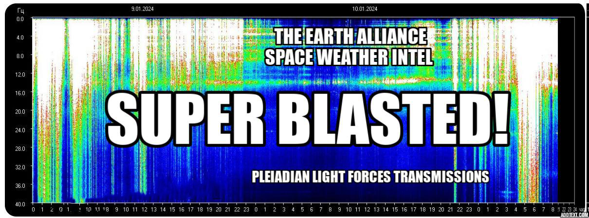 Große kosmische Lichtwellen beeinflussen die Erde! – Die Erdallianz Ein Raumwetter-Update für die Sternensaaten der Erde – Von Michael Love – 11.01.2024