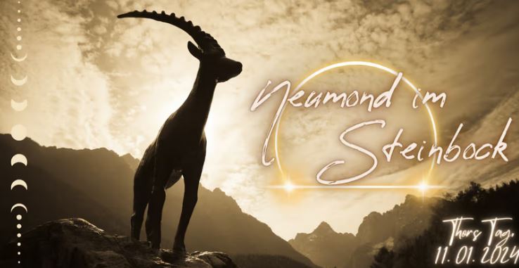 11. 01. 2023 – Mit dem Neumond im Steinbock durchstarten? Taste of Power