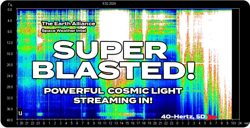 **Die Erdallianz – Kosmisches Lichtereignis im Gange! ****Ein Weltraumwetter-Update für die Sternensaaten der Erde**Von Michael Love**10.02.2024