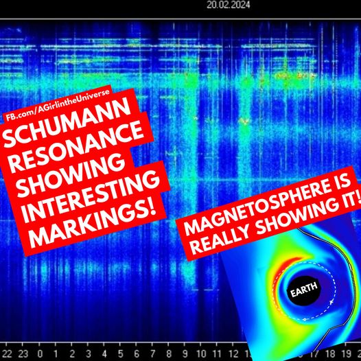 Die Schumann-Resonanz zeigt sehr interessante Markierungen. Sherri Smith