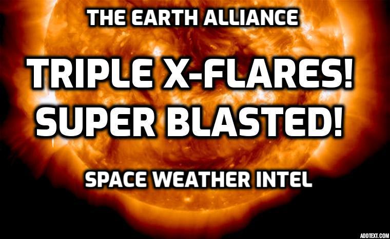 *** Die Erdallianz – 3 X-Flares an einem Tag! 🌞***Ein Weltraumwetter-Update für die Sternensaaten der Erde**Von Michael Love***23.02.2024