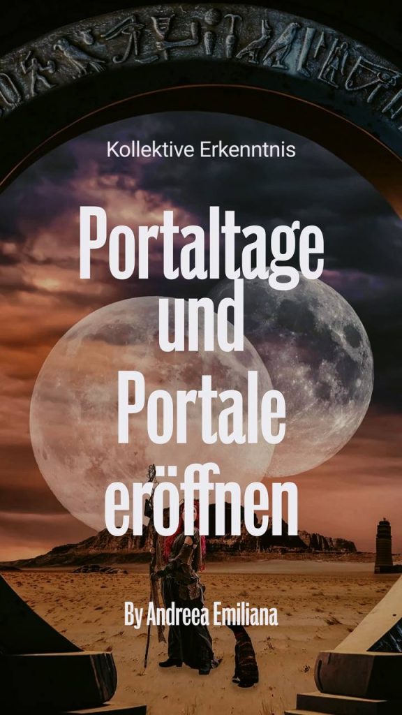 Portaltage und Portale eröffnen. Andreea Emiliana