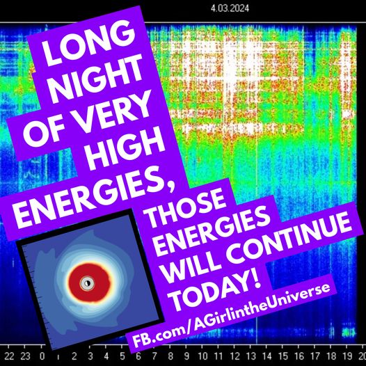 Der heutige Tag wird energetisch ähnlich verlaufen, wie die letzten 24 Stunden, nur dass sich die Energien noch intensiver anfühlen werden. Sherri Smith