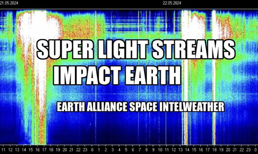 ** Die Erd-Allianz – Weltraumwetter-Informationen: Superlicht trifft (auf) die Erde!! Michael Love, 23.05.2024** ⭐️