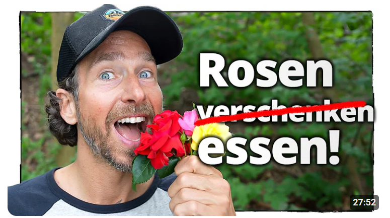 Unglaublich: DAS passiert, wenn du Rosen isst! Timo G.