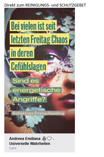 Kollektives EnergyReading. Sind es derzeit niedere energetische Angriffe? Andreea Emiliana