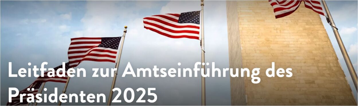 Amtseinführung von Donald Trump. 20.01.2025, 18 Uhr Münchner Ortszeit