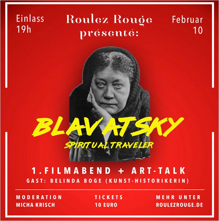 Hereinspaziert … Eine Einladung ins Künstlerhaus – nach 42781 Haan – Über das Leben von Madame Helena Blavatsky. Montag, 10.02.2025, Einlass ab 19 Uhr