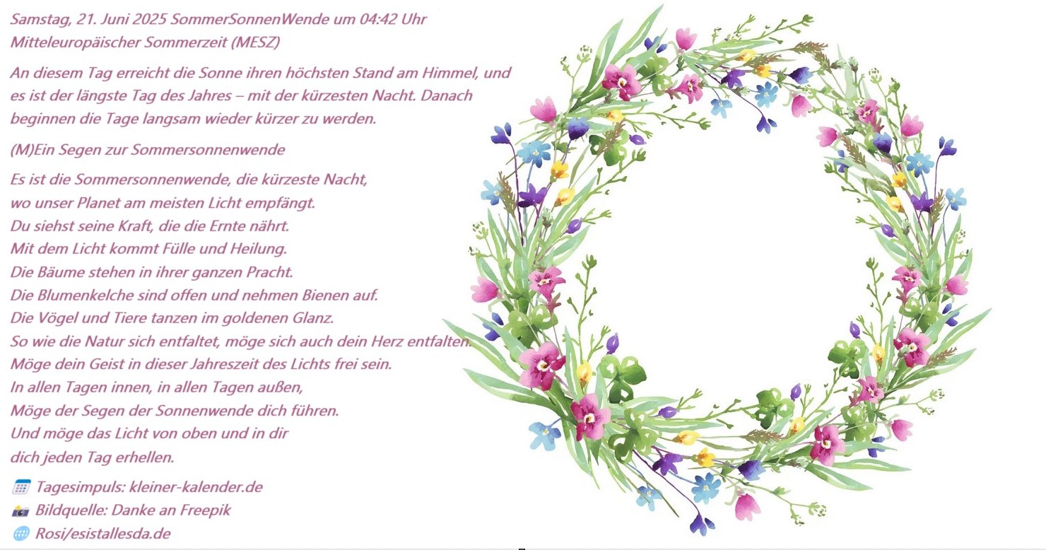 Es Ist Alles Da ... 