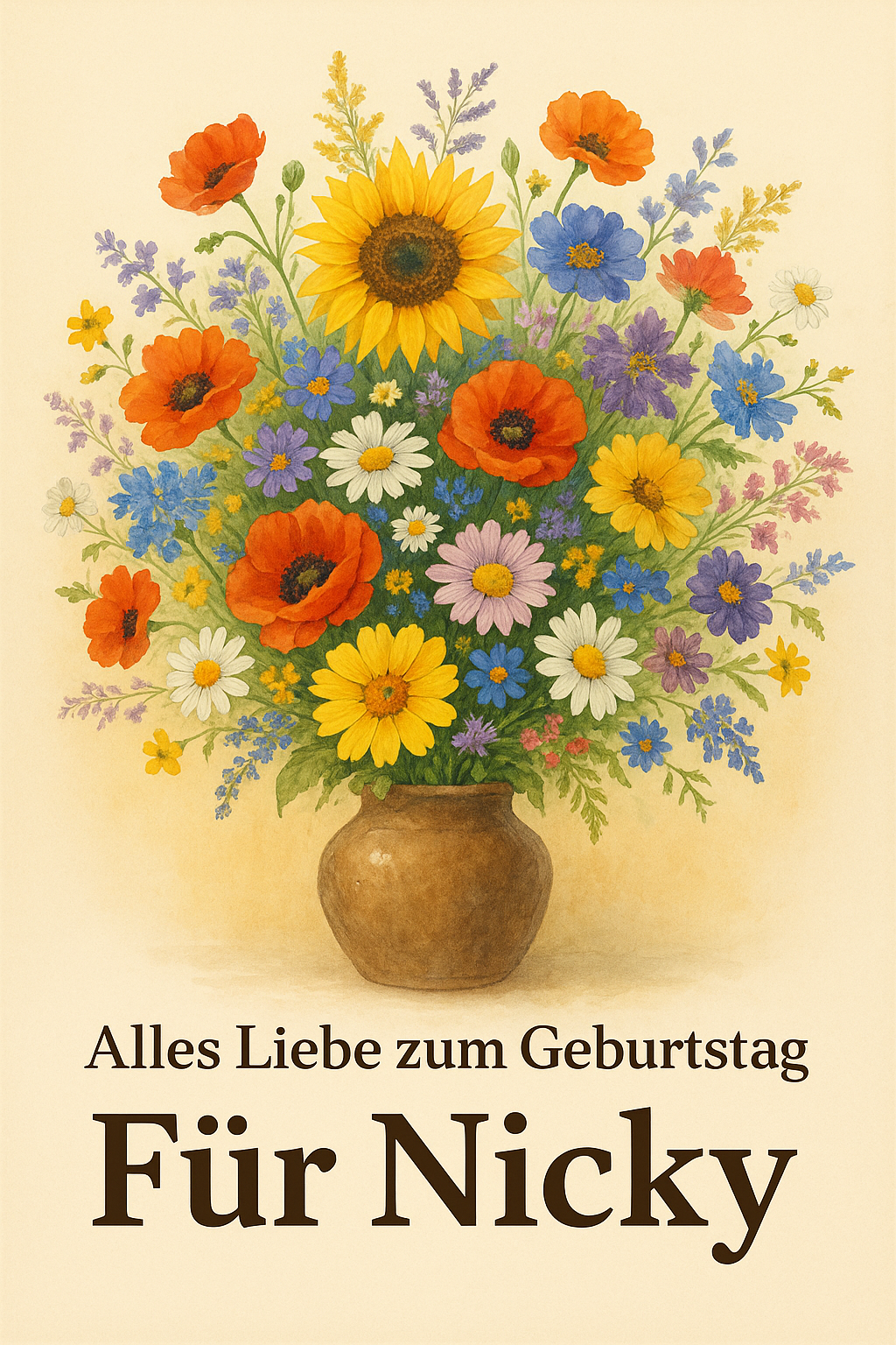 Herzlichen Glückwunsch zum Geburtstag, lieber Nicky