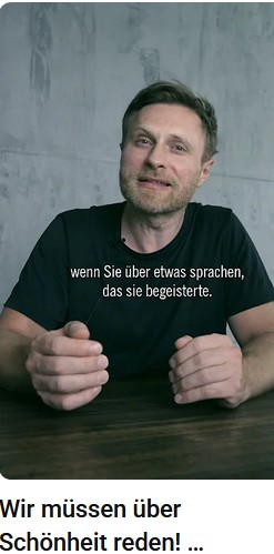 Wir müssen über Schönheit reden. Michael Nast