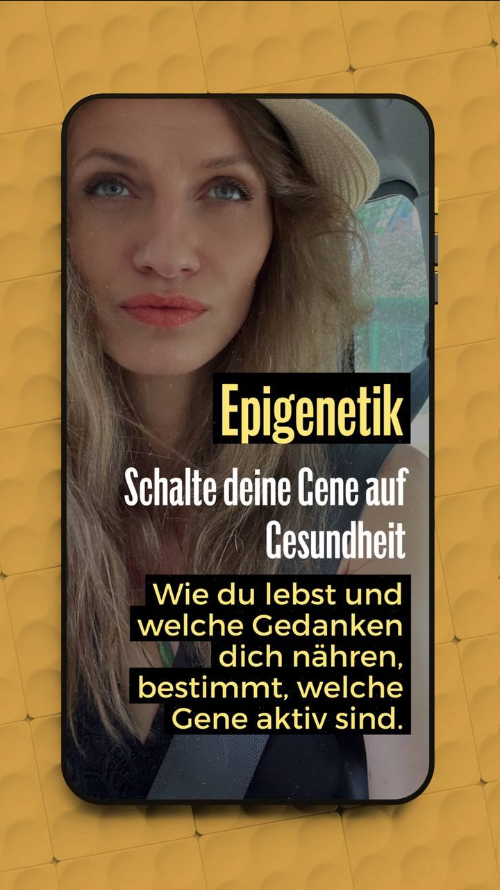 Epigenetik — „Schalte deine Gene auf Gesundheit“ Andreea Emiliana