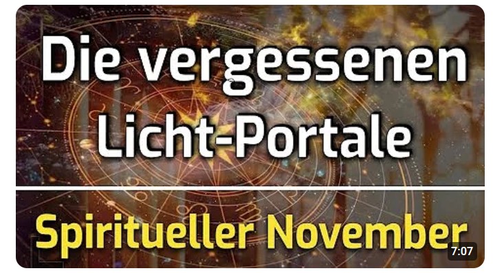 Der vergessene Zauber des Novemberlichts ✨ Magische Portale und Heilige Schwellenzeit. Heike Michaelsen