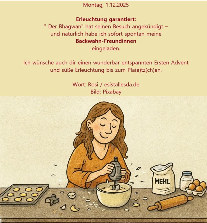 esistallesda.de ... Wisse: Plätzchen haben wenige Vitamine, deshalb muss man viele davon essen :-)