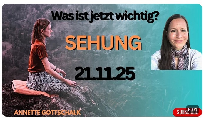 Sehung – „Was ist jetzt wichtig, zu wissen für dich?“ Annette Gottschalk