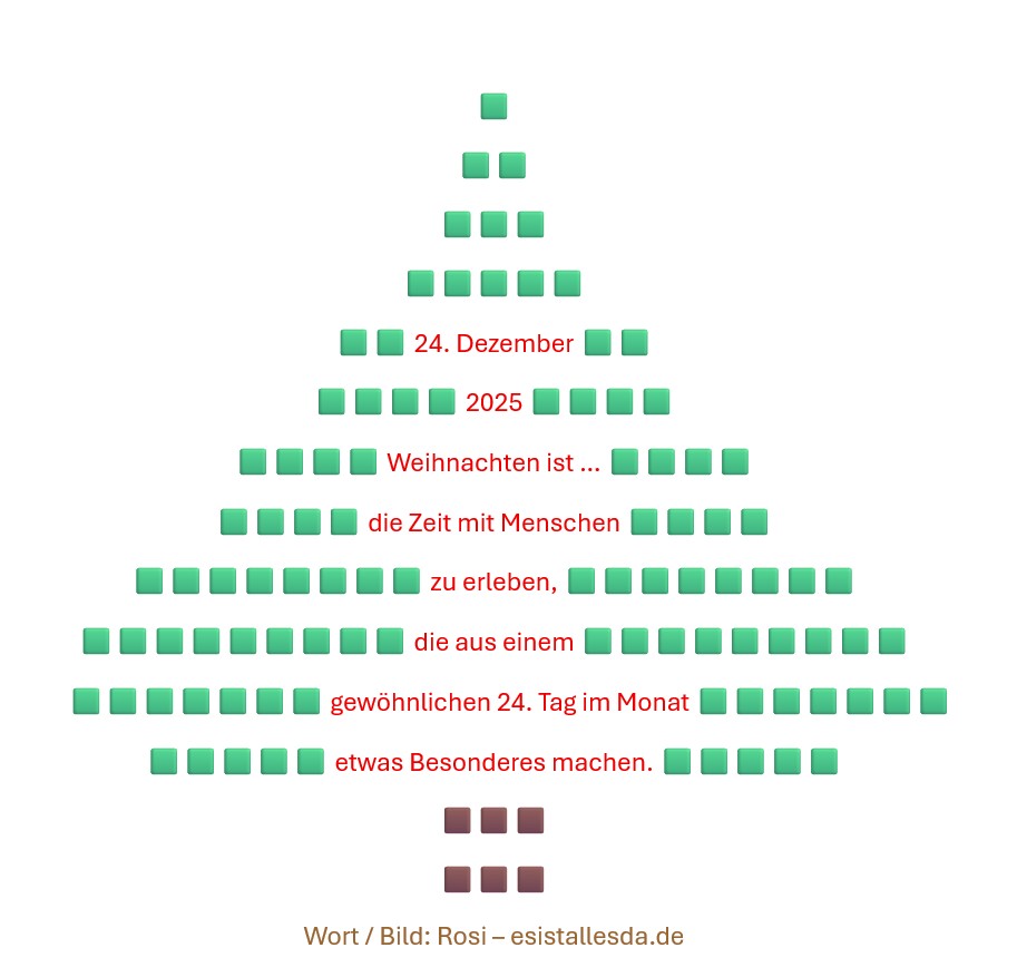 esistallesda.de ... DANKE, LIEBE Gisela, für deinen weih(e)nachtlich(t)en Segen!!!