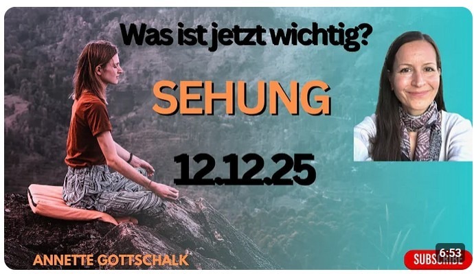 Sehung – „Was ist jetzt wichtig, zu wissen für dich?“ Annette Gottschalk