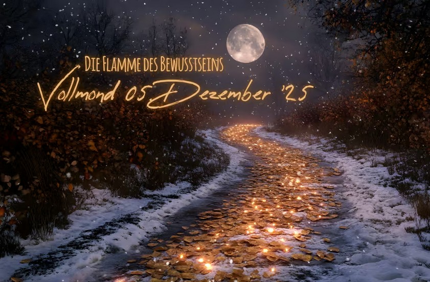 5. Dezember 2025 – Vollmond | Flamme des Bewusstseins. Alexa Szeli – Taste of Power