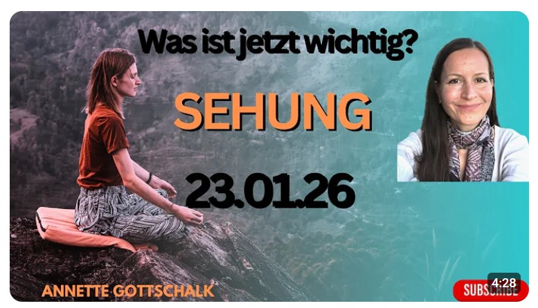 Sehung – „Was ist jetzt wichtig, zu wissen für dich?“ Annette Gottschalk