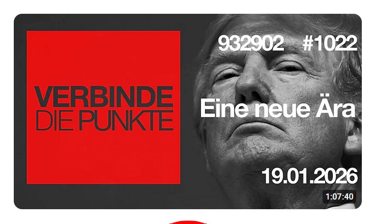Verbinde die Punkte #1022 – Eine neue Ära (19.01.2026)