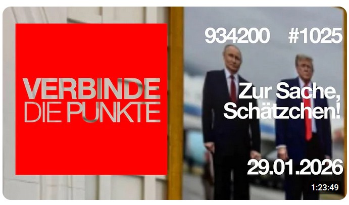 Verbinde die Punkte #1025 – Zur Sache, Schätzchen! (29.01.2025)