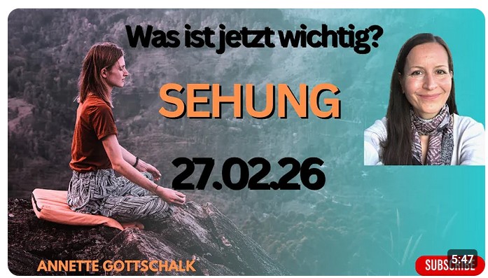 Sehung – „Was ist jetzt wichtig, zu wissen für dich?“ Annette Gottschalk
