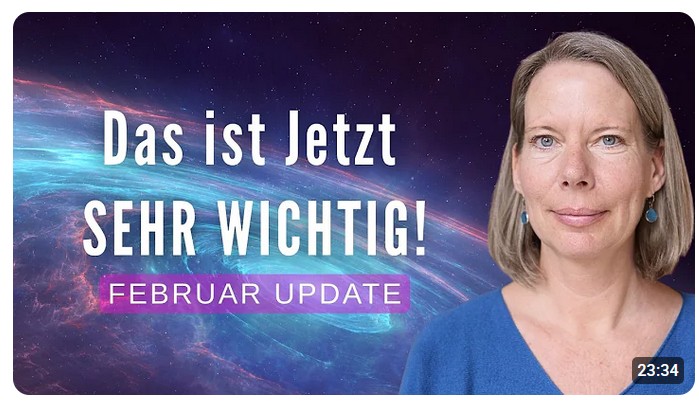 ❣️INTENSIVE WANDLUNG von WIDERSTAND zu HINGABE! Energie Update Februar 2026. Antje Lindenblatt