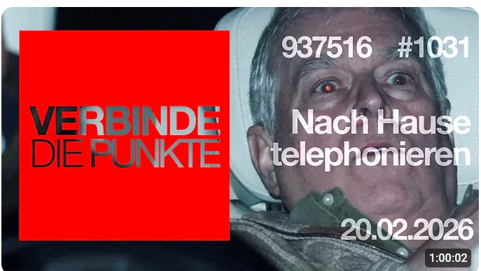 Verbinde die Punkte #1031 – Nach Hause telephonieren (20.02.2026)