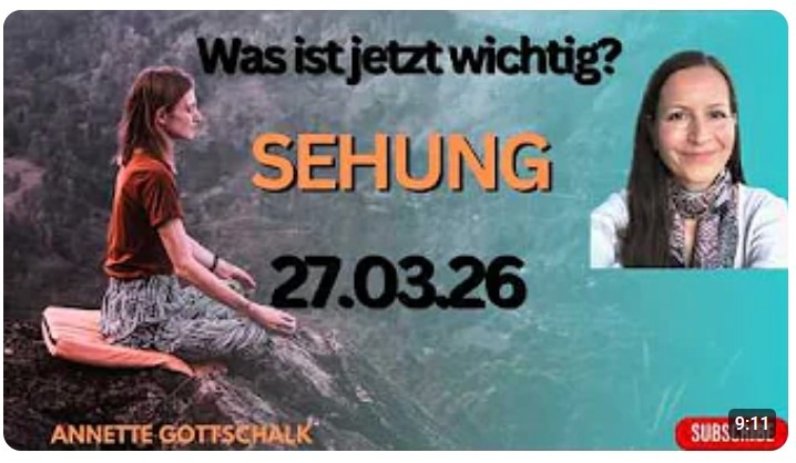 Sehung – „Was ist jetzt wichtig, zu wissen für dich?“ Annette Gottschalk