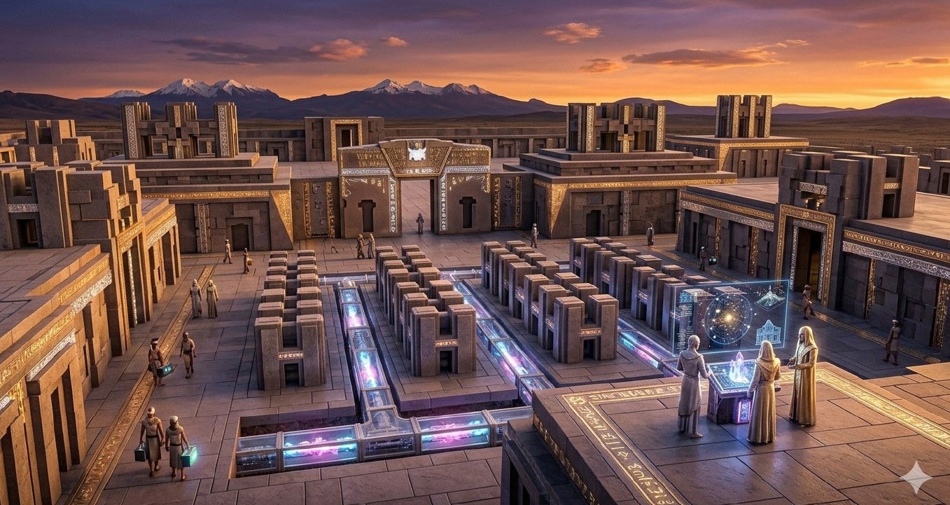 Der Übergang der Erde in 5D. I Von R. anonym I Teil 27 I Puma Punku – Der Sternen-Anker