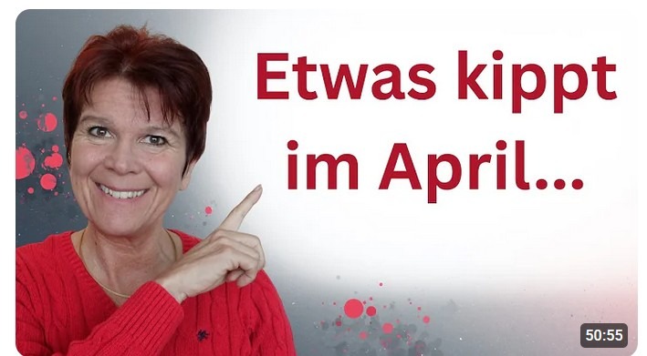 Etwas kippt im April … und es gibt kein Zurück mehr. Sandra Lau