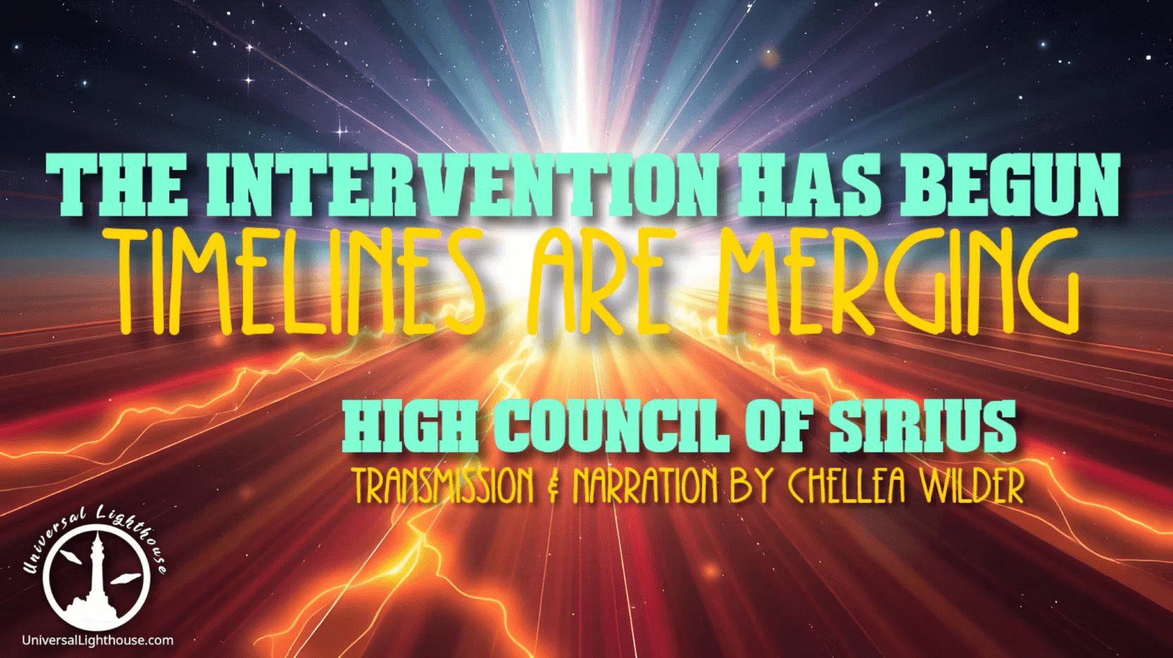 Die Intervention hat begonnen – Die Zeitlinien verschmelzen. Der Hohe Rat von Sirius. Chellea Wilder