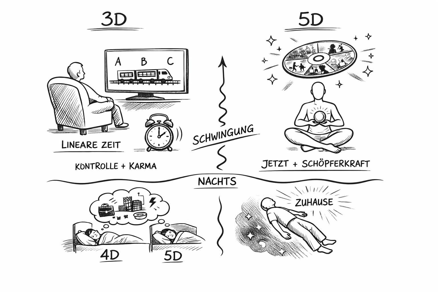 Der Übergang der Erde in 5D. I Von R. anonym I Teil 33 I Die Befreiung aus der Zeitmatrix