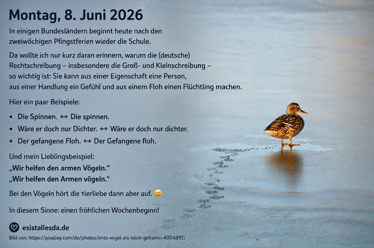 es ist alles da de ... 