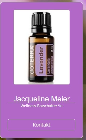 Darf ich vorstellen: Jacqueline Meier: Mit ätherischen Ölen neue Wege öffnen